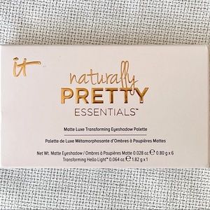 it Cosmetics Naturally Pretty Essentials Matte Luxe Eyeshadow Palette (New)